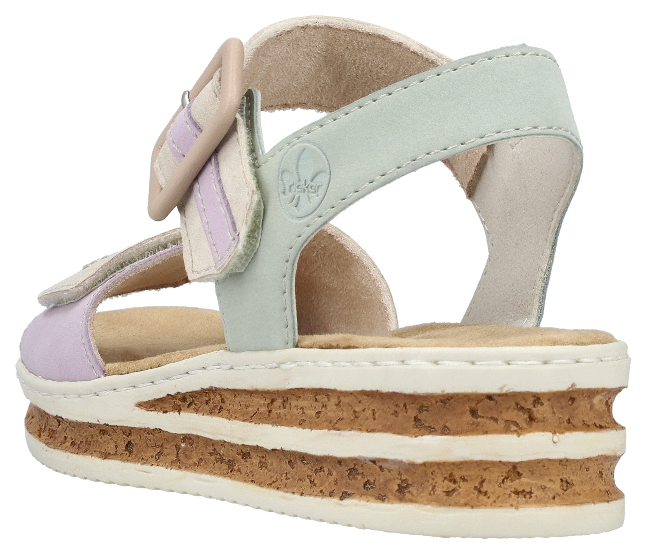 Rieker Keilsandalette Sommerschuh, Urlaubschuh, Sandale mit günstig online kaufen