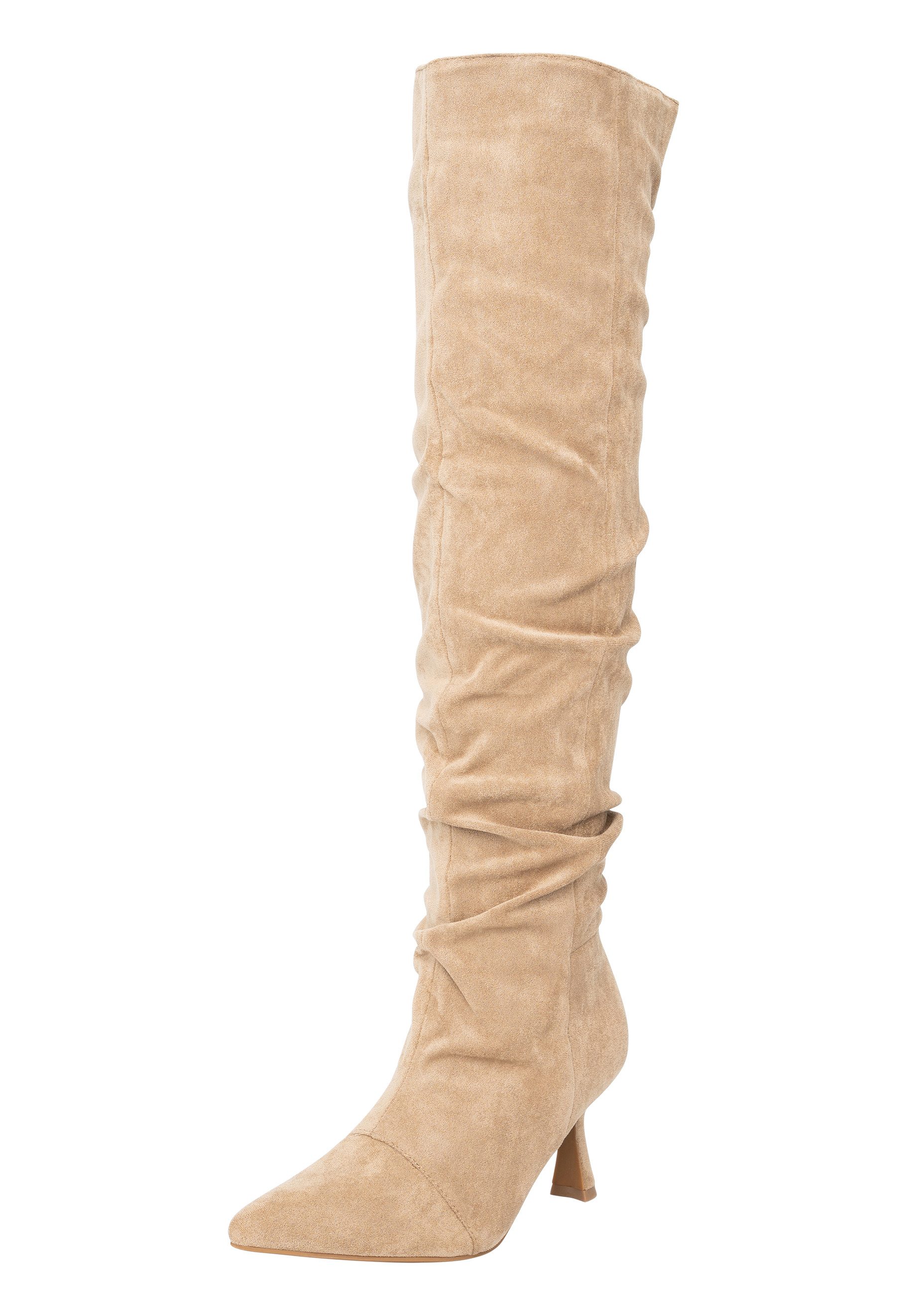Salinyang Stiefel Overkneestiefel