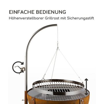 blumfeldt Feuerschale Fire Globe, (Set, no), Garten mit Grill Feuerkorb Feuerstelle Outdoor