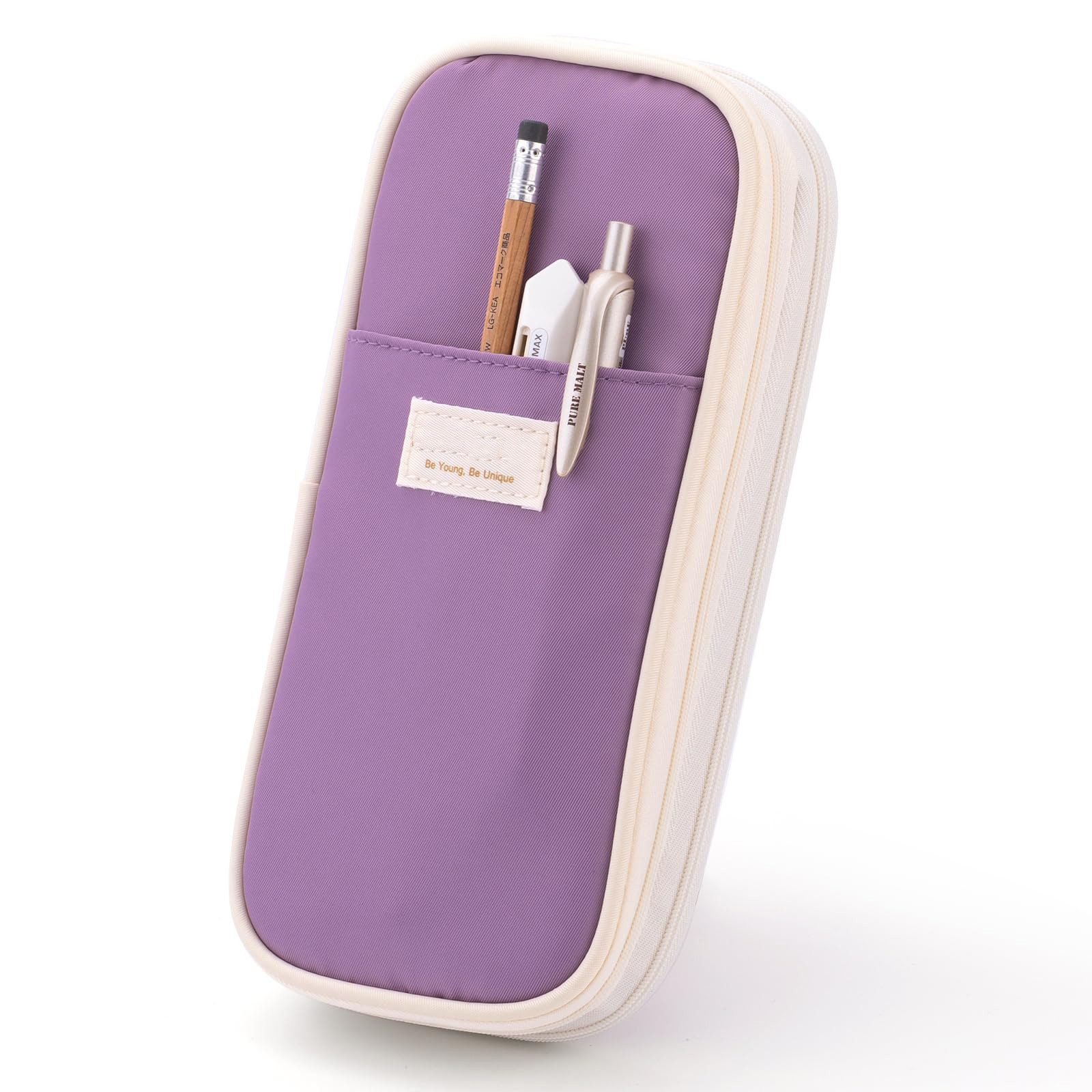 Diwzbyn Schreibgeräteetui Schlamperbox,Geräumiges Federmäppchen / Etui –, Stiftemappe für Schule, Teenager, Mädchen, Jungen, Männer und Frauen