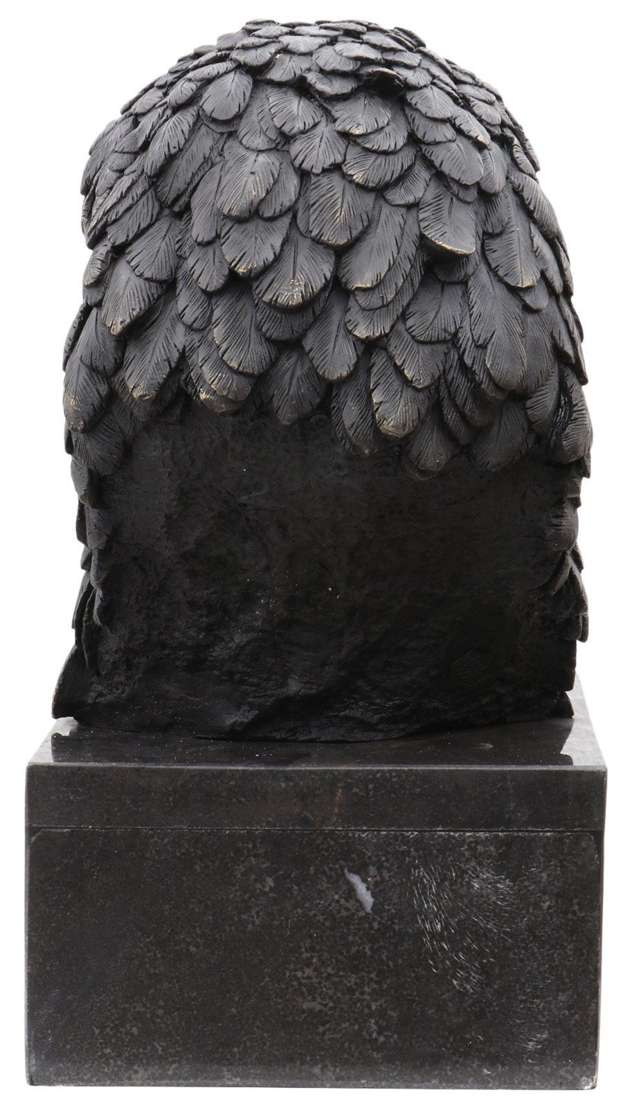 33cm Bronze im Adler Antik-Stil Skulptur Büste Statue Bronzeskulptur Aubaho Figur