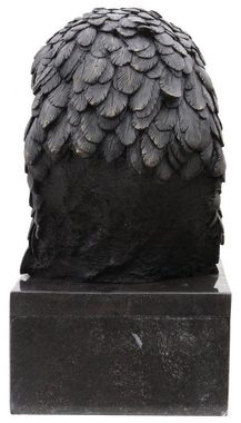 Aubaho Skulptur Bronzeskulptur Adler Büste Bronze Figur Statue im Antik-Stil 33cm