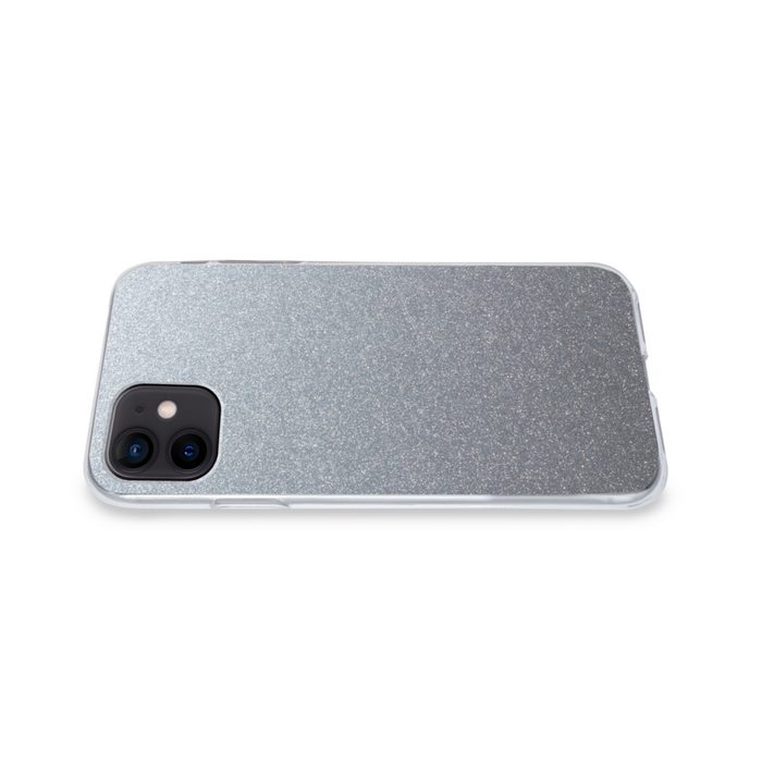 MuchoWow Handyhülle Metalldruck - Aluminium - Tupfen Handyhülle Apple iPhone 12 Smartphone-Bumper Print Handy ZV11061
