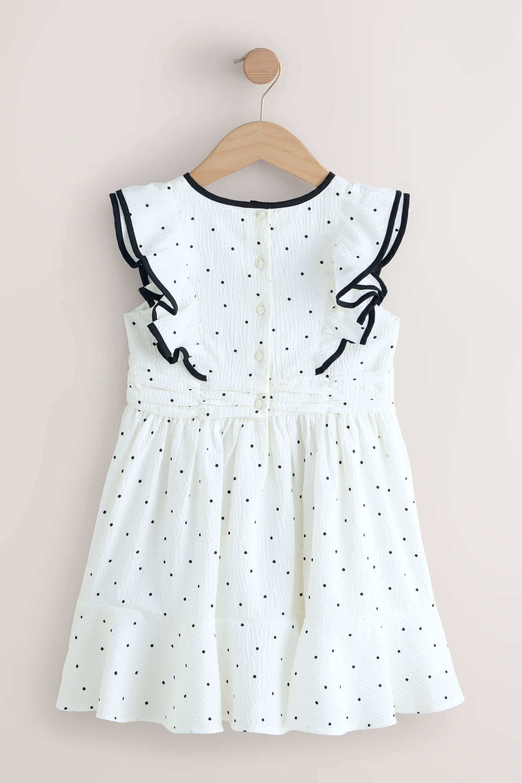 Next Partykleid Festliches Kleid mit Rüschenärmeln (1-tlg)