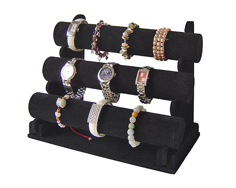 Yudu Schmuckständer 3er Schmuckständer Schmuckhalter für Uhren Armband
