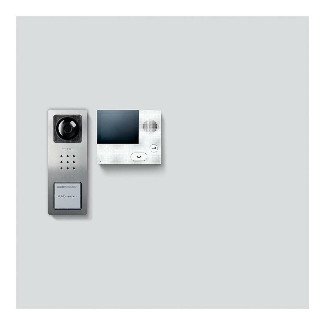 Siedle Türschließer Siedle&Söhne Video-Set Siedle Basic SET CVB 850-1 E/W