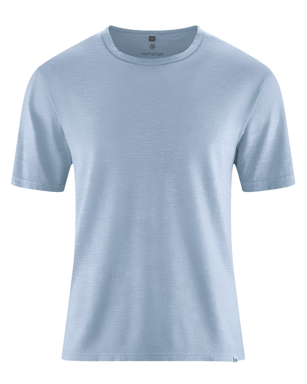 T-Shirt T-Shirt aus Slub Jersey Hanf/Biobaumwolle Normal Fit