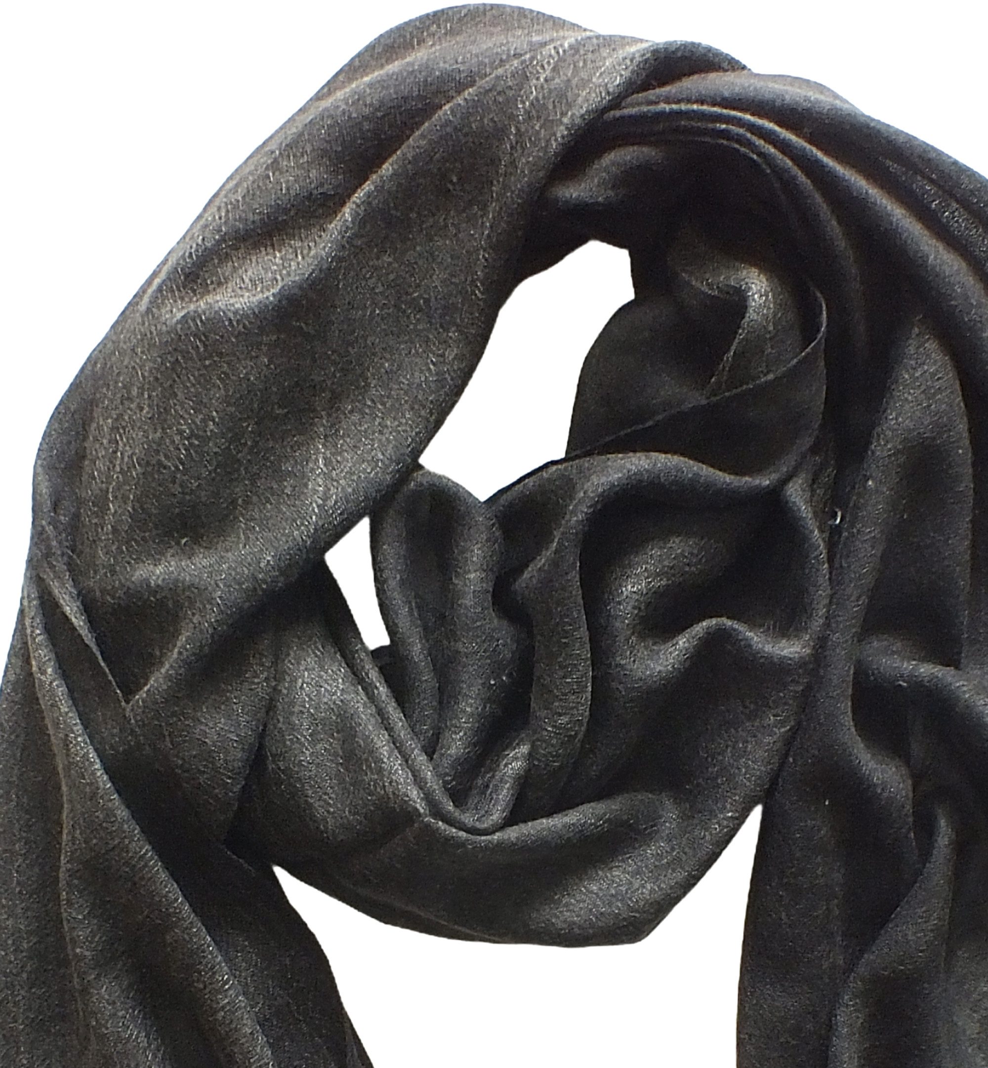 Tamaris Schal Tamaris Scarf, (1-St. 1-teilig), Damen Schal mit Fransen Viskose Used-Look