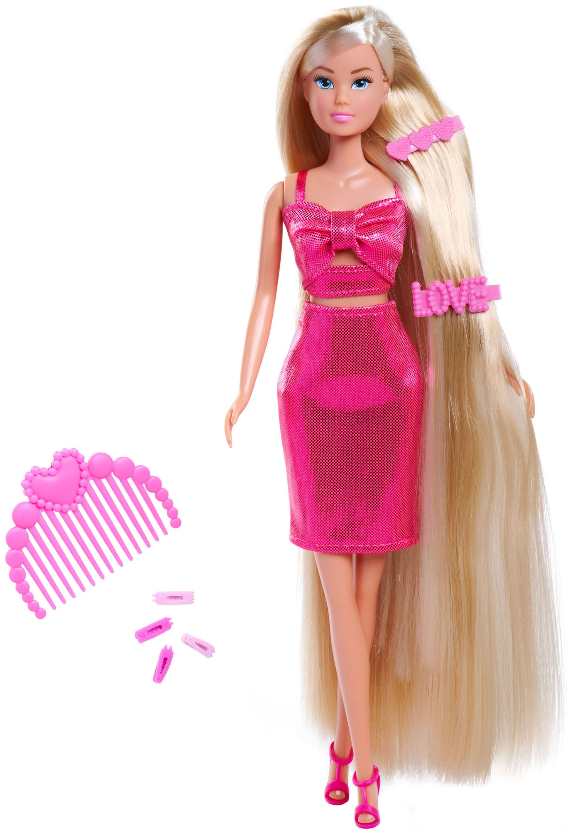 SIMBA Anziehpuppe Steffi Love, Dream Hair, mit extra langen Haaren