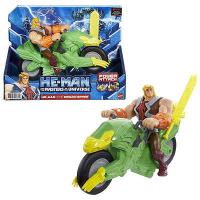 Mattel® Actionfigur He-Man and the Masters of the Universe Figur mit Fahrzeug, He-Man & Ground Ripper