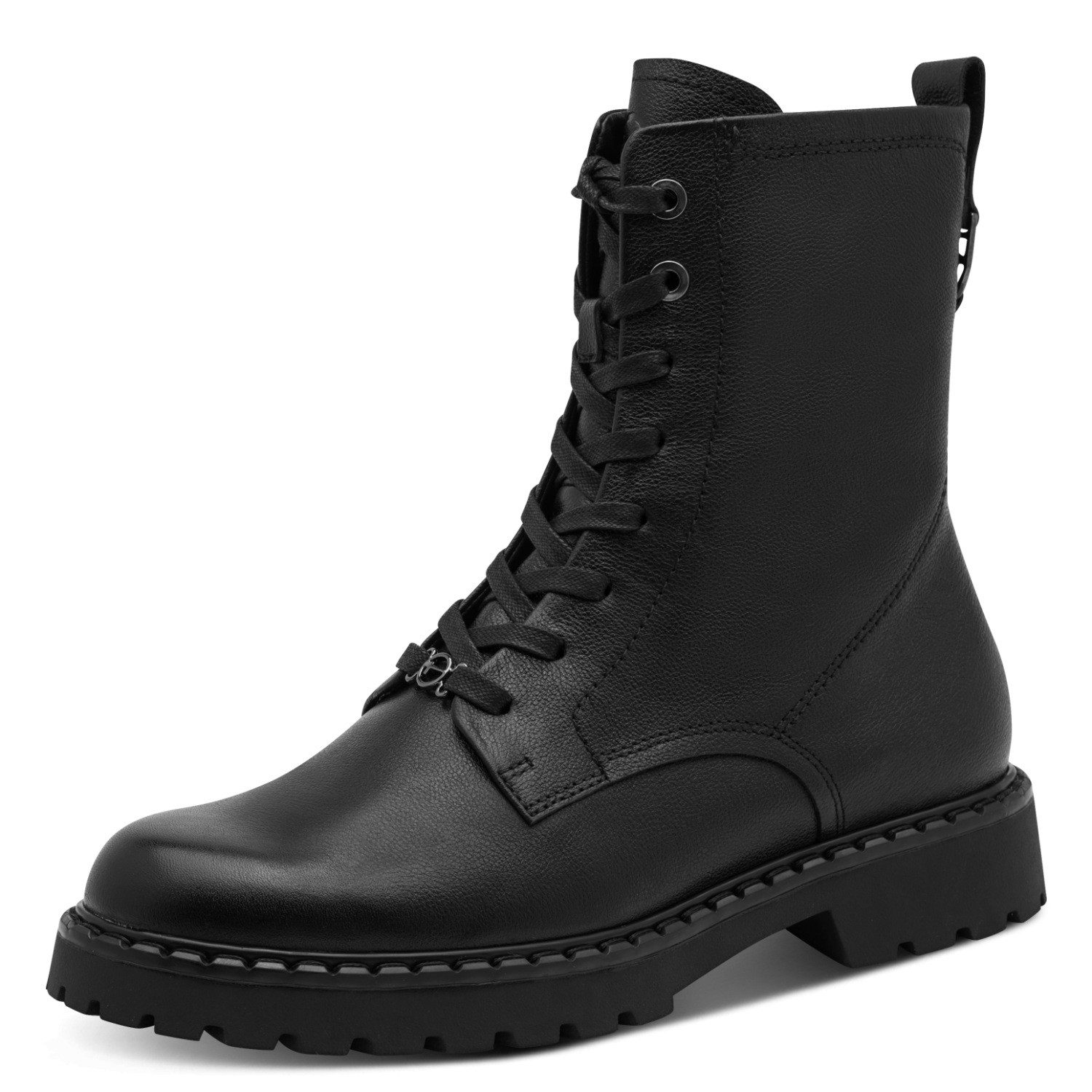 Tamaris Schnürstiefelette Blockabsatz, Schnürboots mit zweckmäßigem Innenreißverschluss. € 99,95