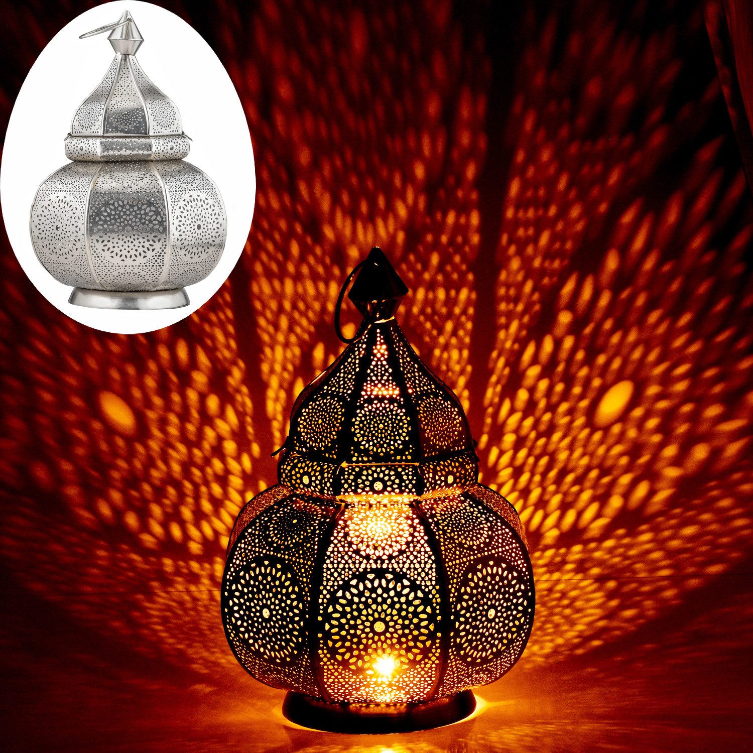 Marrakesch Orient & Mediterran Interior Nachttischlampe günstig online kaufen