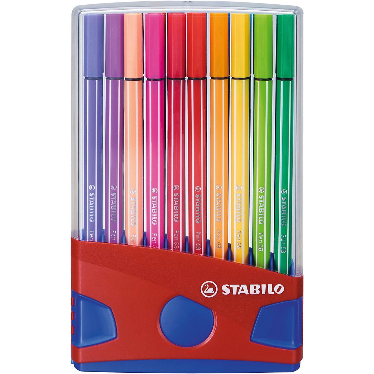 STABILO Filzstift Premium-Filzstifte Pen 68, 20 Farben im Color,  Altersempfehlung: ab 5 Jahren.