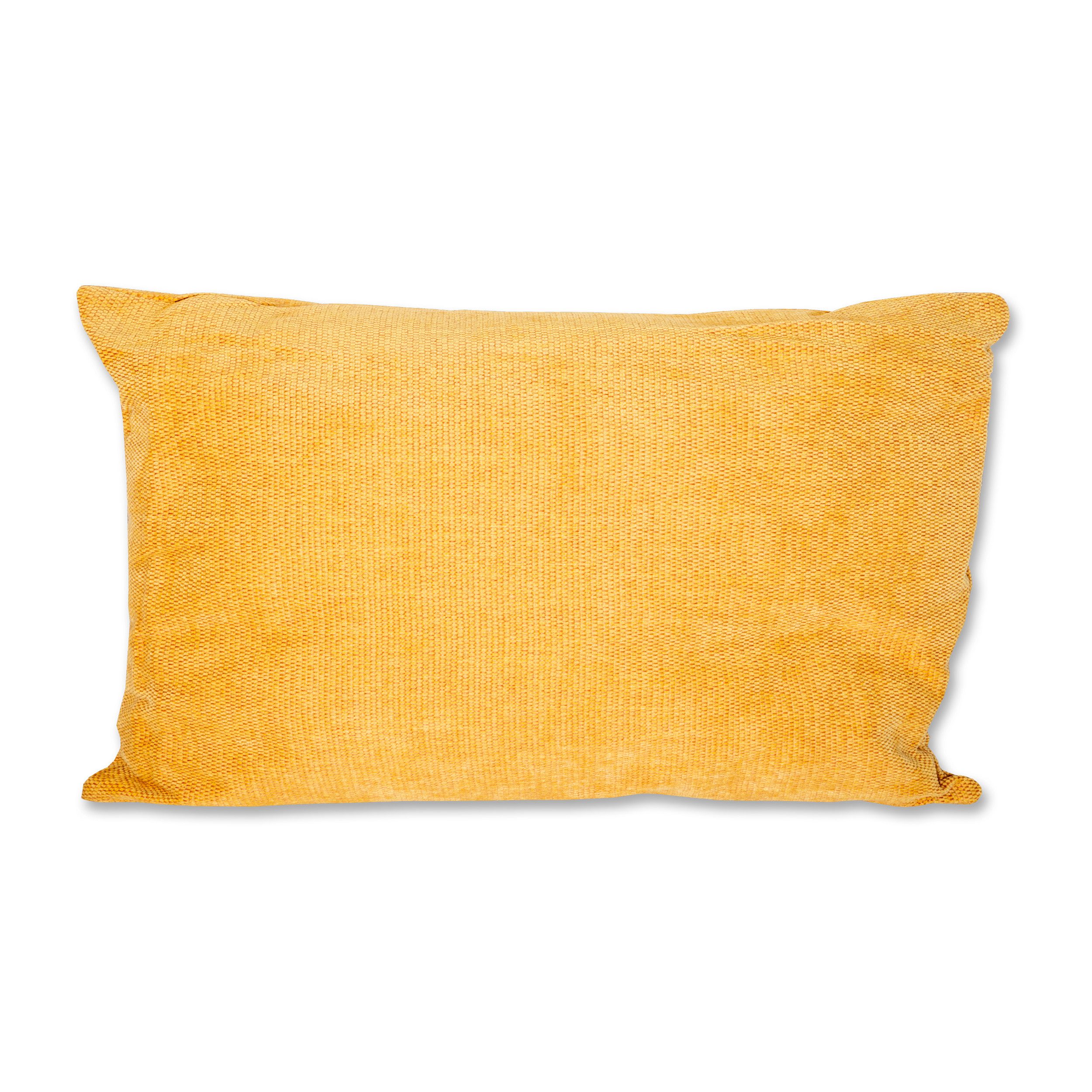 VIVA Home Microfaserkissen Chenille, Bezug: Chenille, mit verstecktem Reißverschluss, uni-Farben