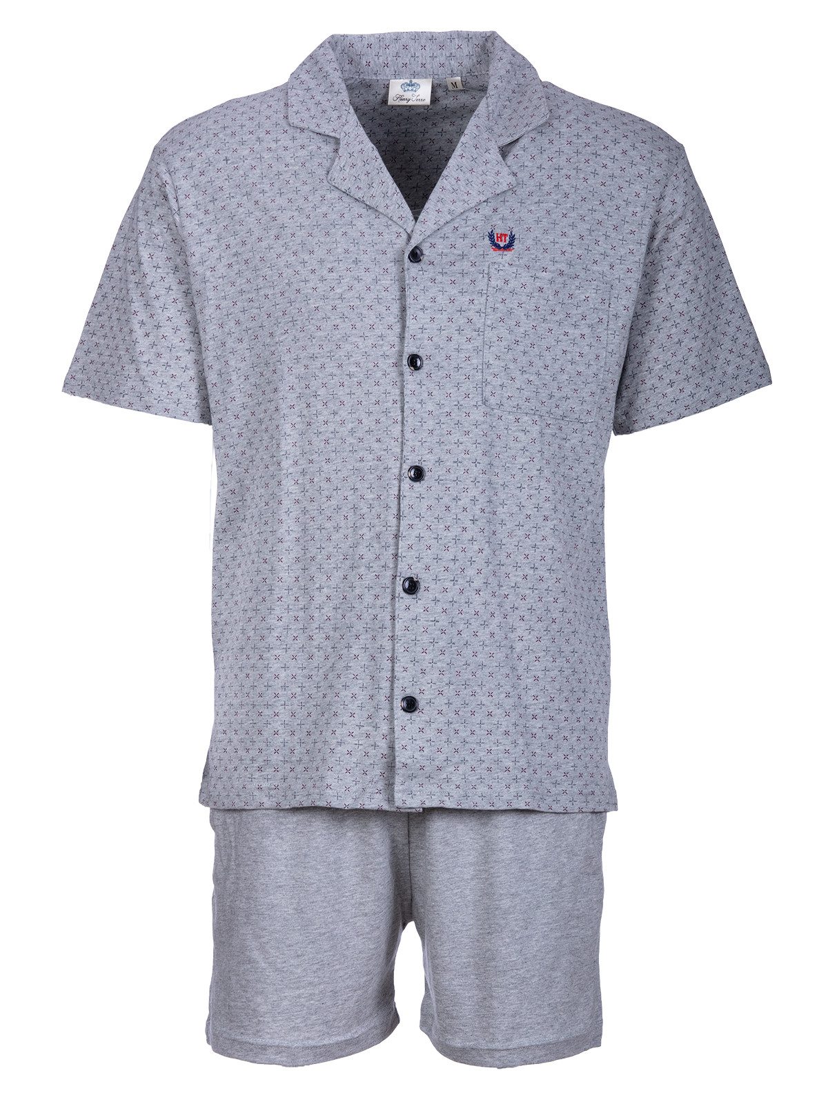 Henry Terre Shorty Pyjama Set Kurz - Karl Kreuz