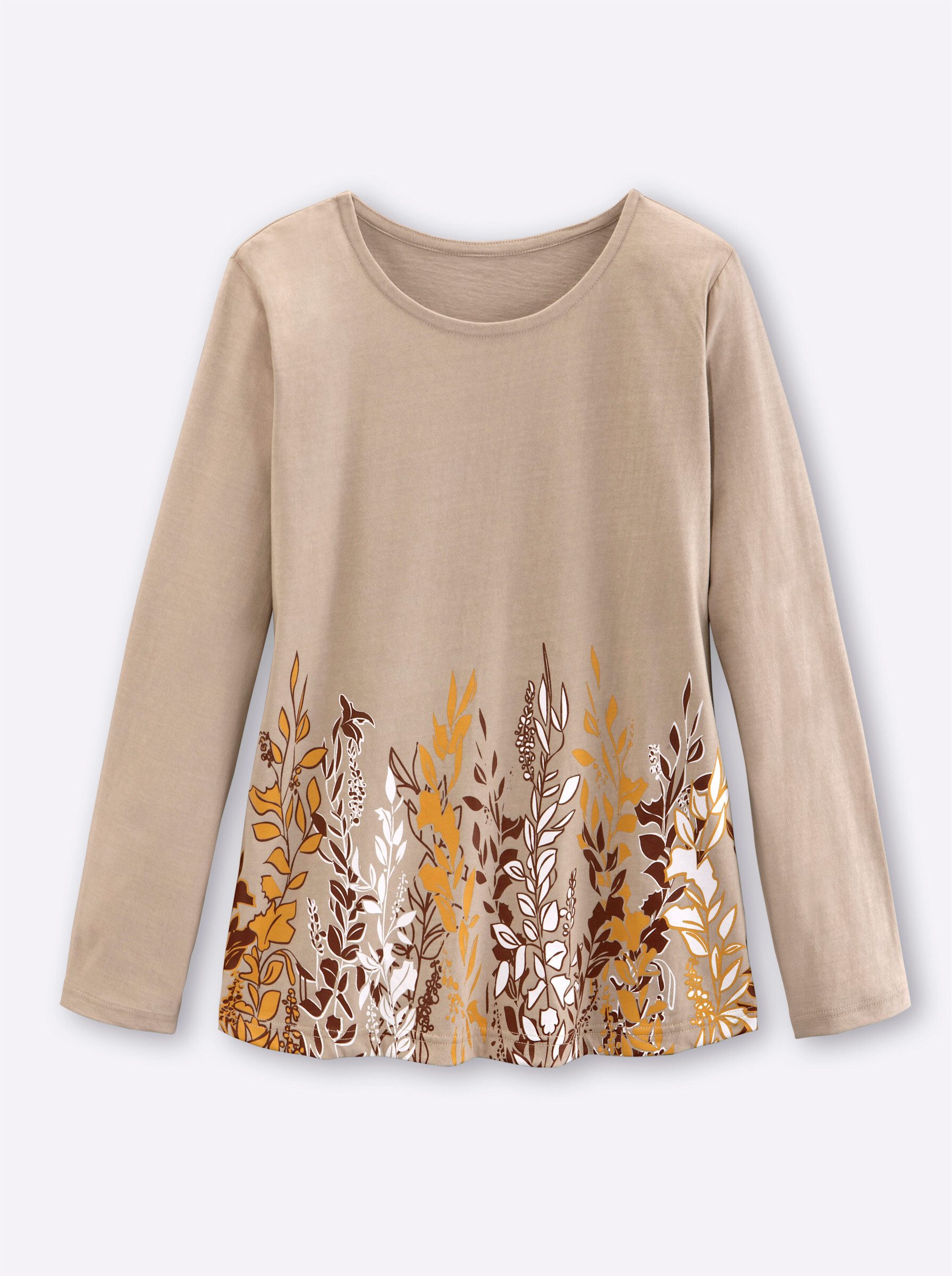 Sieh an! T-Shirt Langarmshirt . günstig online kaufen