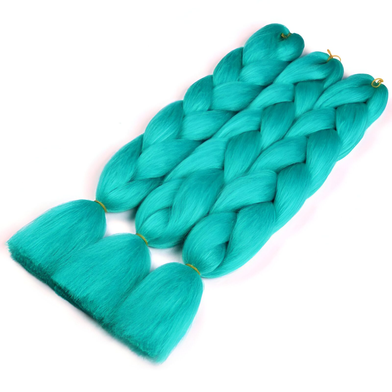 WS-Trend Kunsthaar-Extension 3er-Set Jumbo Kunsthaar Kanekalon Extensions Crochet Twist, 50-60 cm Stück