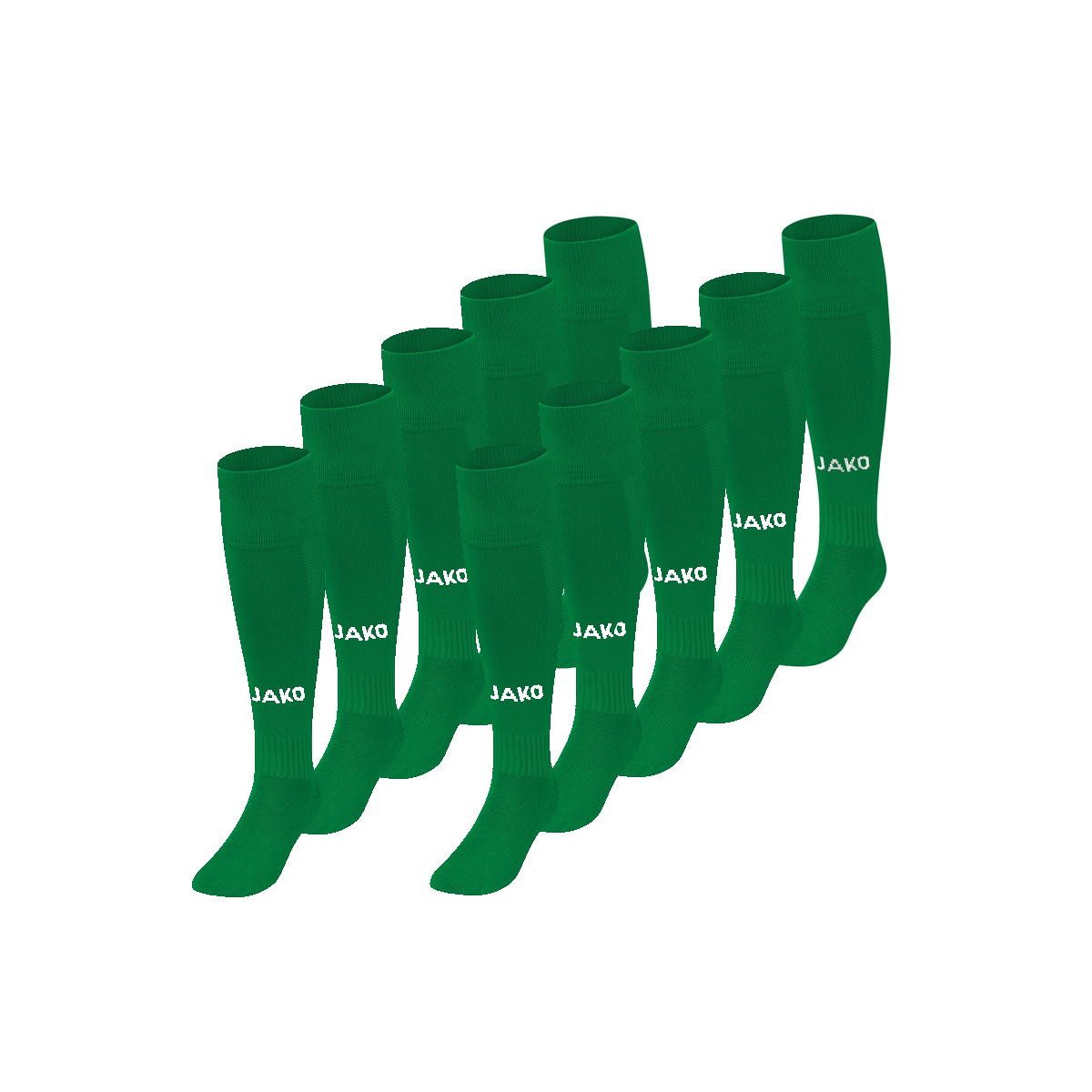 Jako Basicsocken 3814 Stutzenstrumpf Glasgow 2.0 10er Pack (Pack, 10-Paar, 10er Stück)