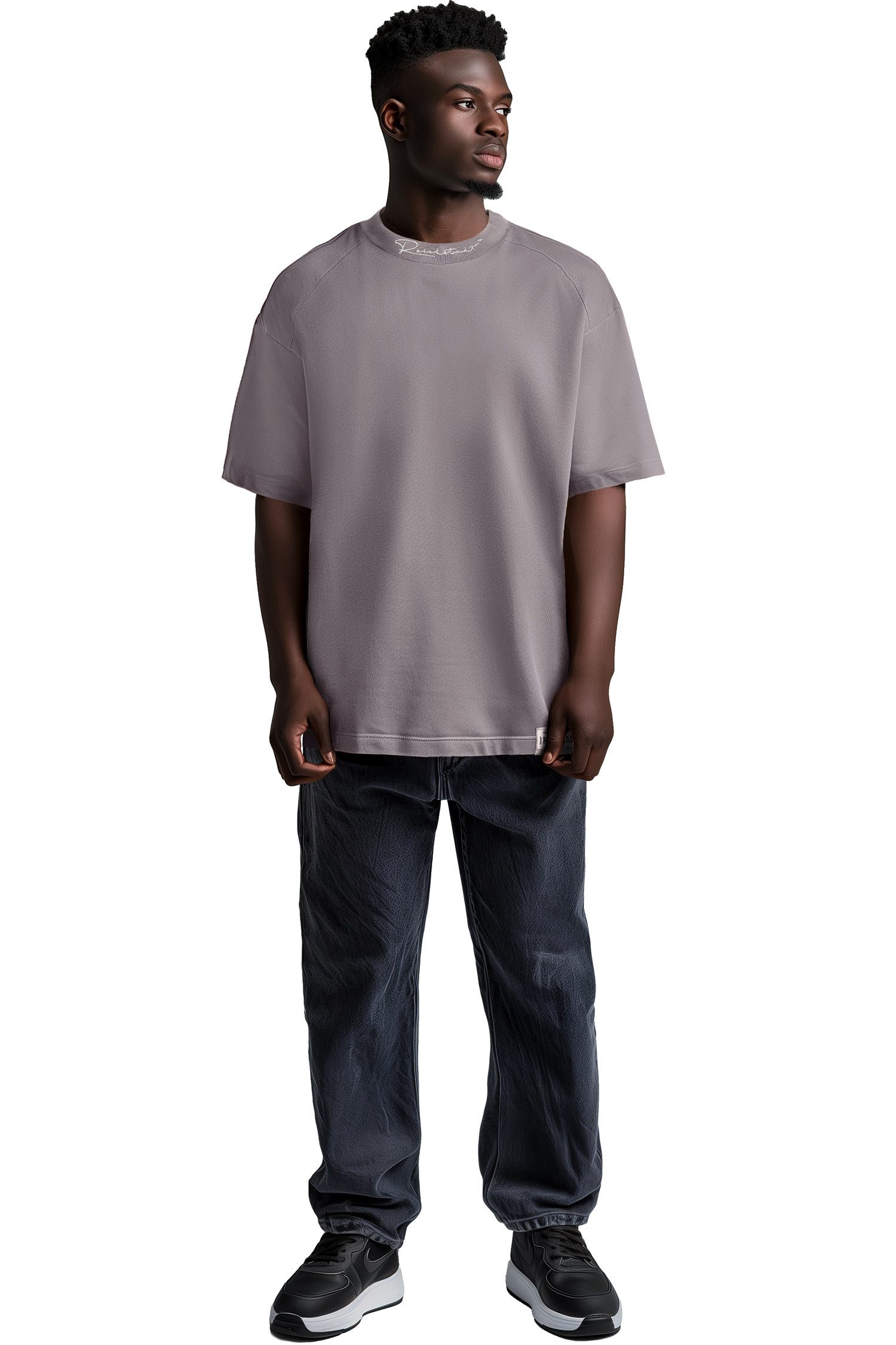 Reichstadt Oversize-Shirt Herren relaxed fit Hemd günstig online kaufen
