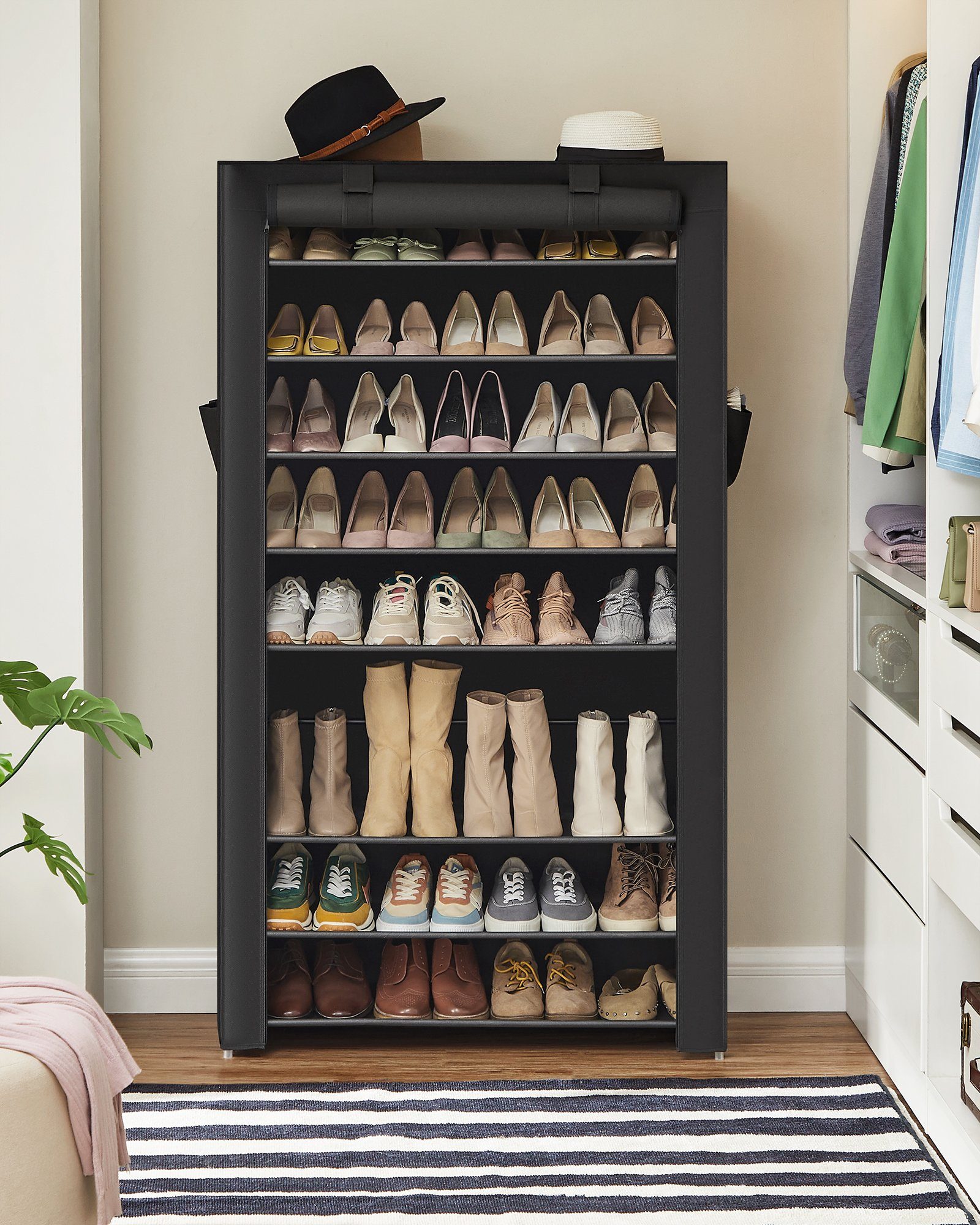 SONGMICS Schuhregal Schuhschrank, 10 Ebenen, für günstig online kaufen