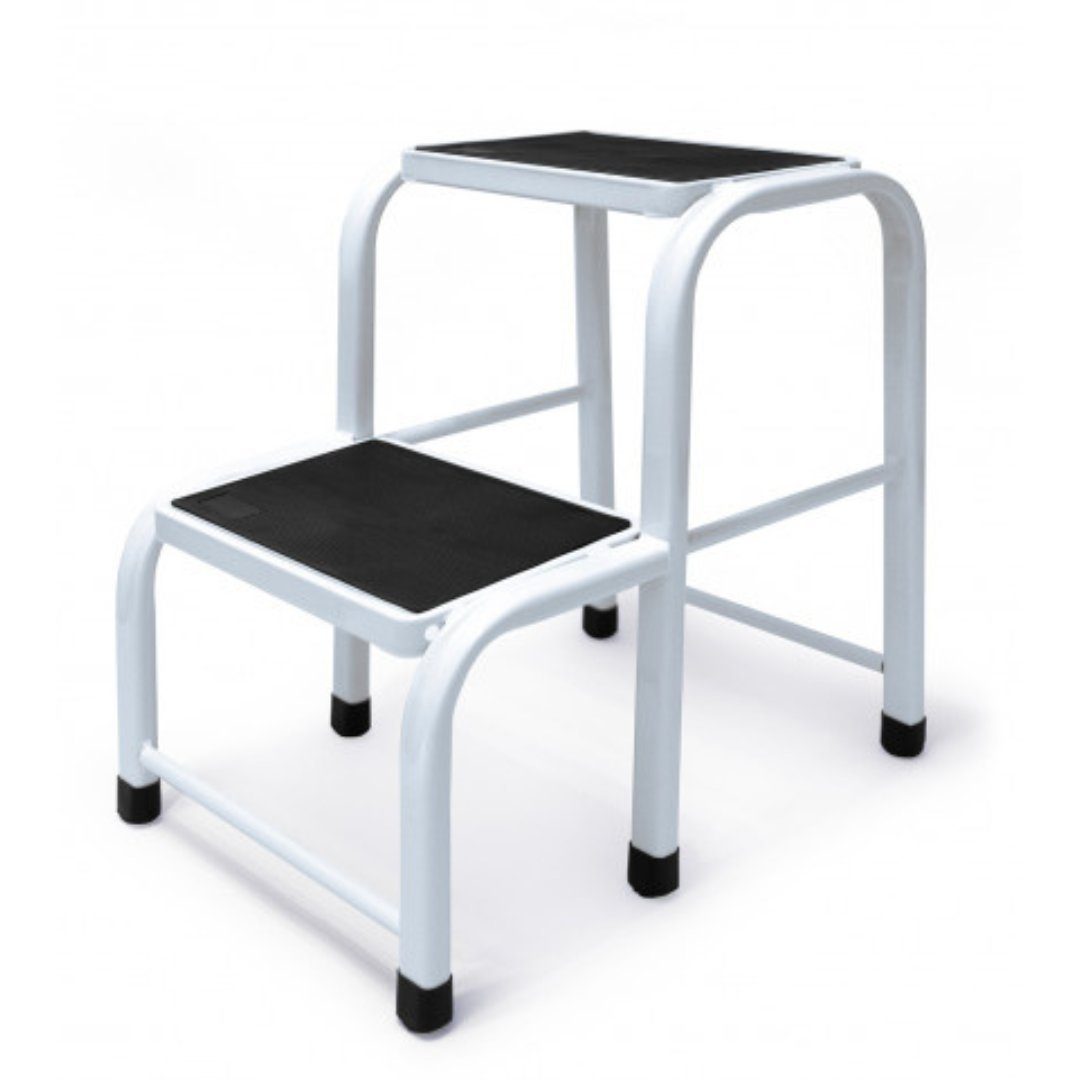 NM_TRADE TRIZERATOP Trittleiter Arbeitspodest 2 Sprossen Klapptritt 46cm (Arbeitspodest ST-TW2)