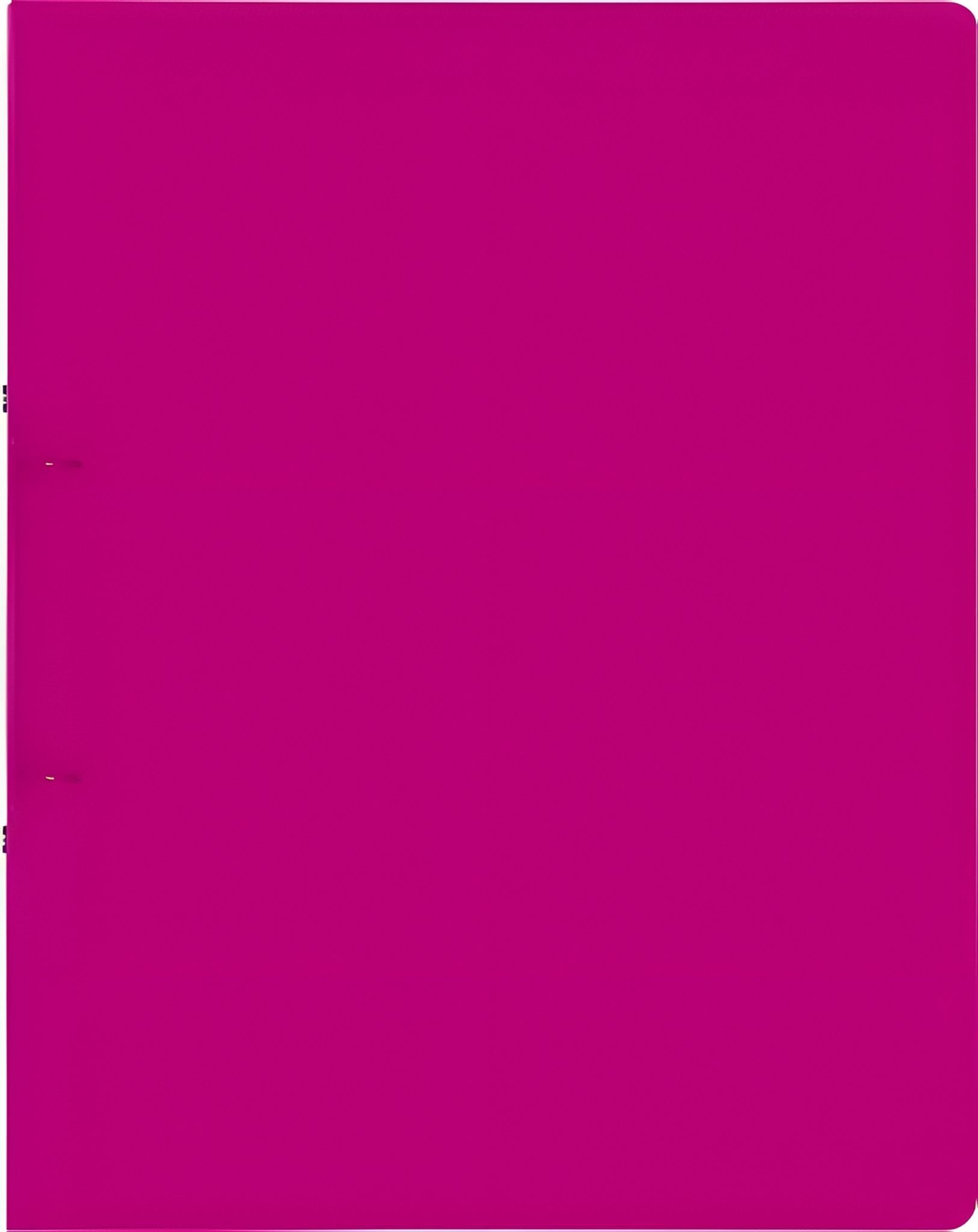 Ringbuchmappe BRUNNEN Ringbuch A4 FACT! 25mm 2-Ringe pink 106550526