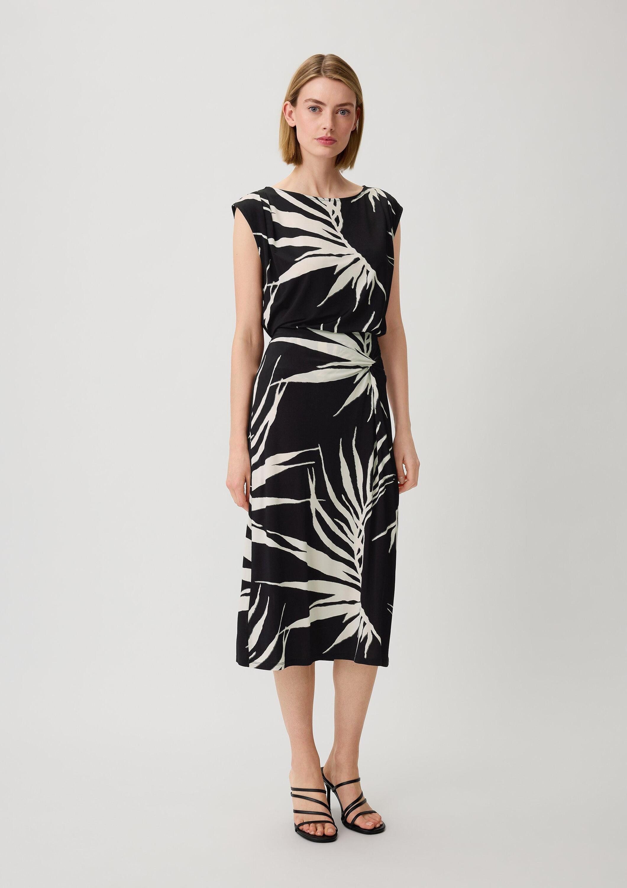 comma Midirock Rock Gemusterter Rock aus Viskosestretch