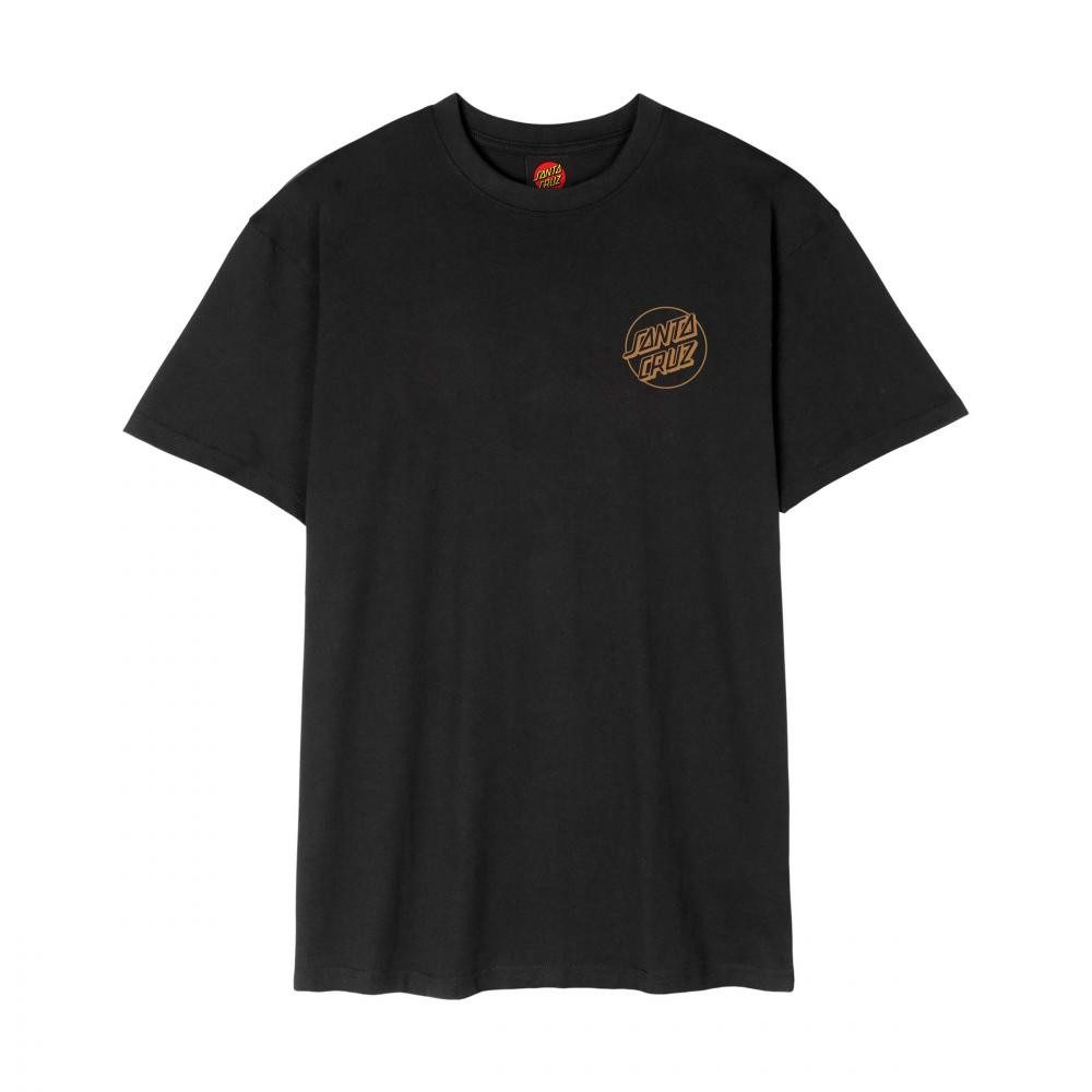 Santa Cruz T-Shirt T-Shirt Santa Cruz Forging Dot (1-tlg) Großer "Santa Cruz" Logo-Print auf der Rückseite