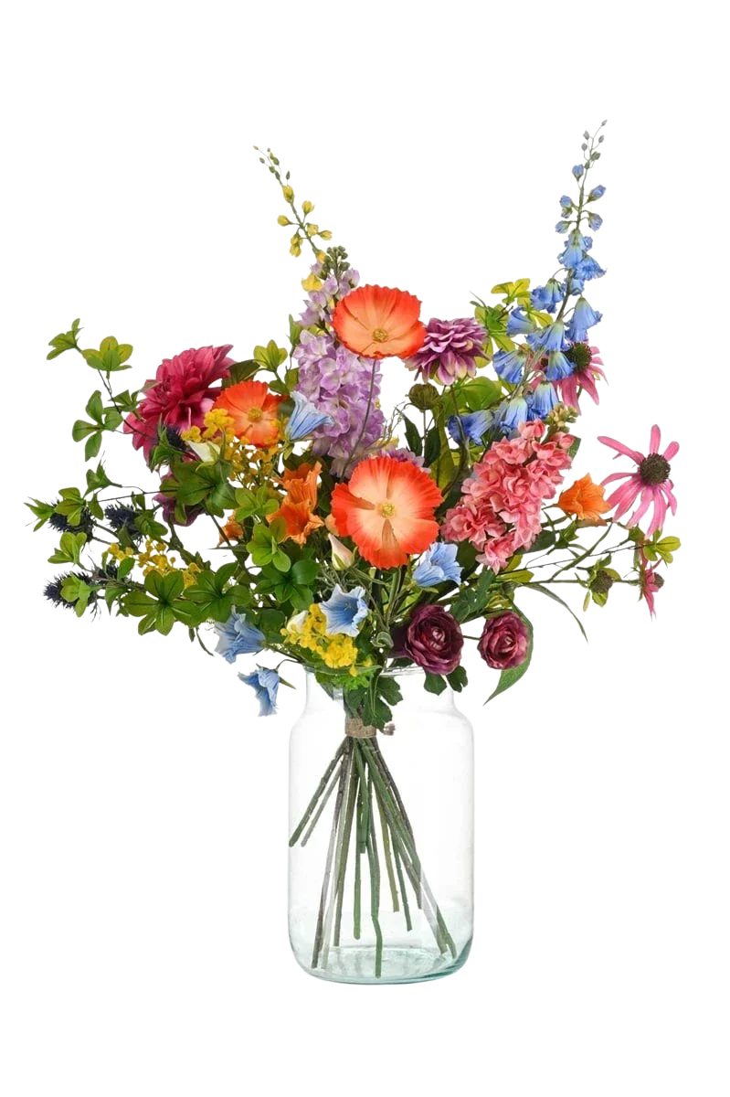 Kunstblume Künstlicher Blumenstrauß, Kaurus, 90cm, Emerald