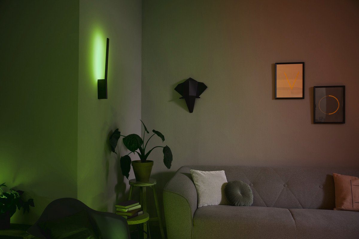 Wandleuchte LED LED Wandleuchte, fest integriert Liane Hue Philips