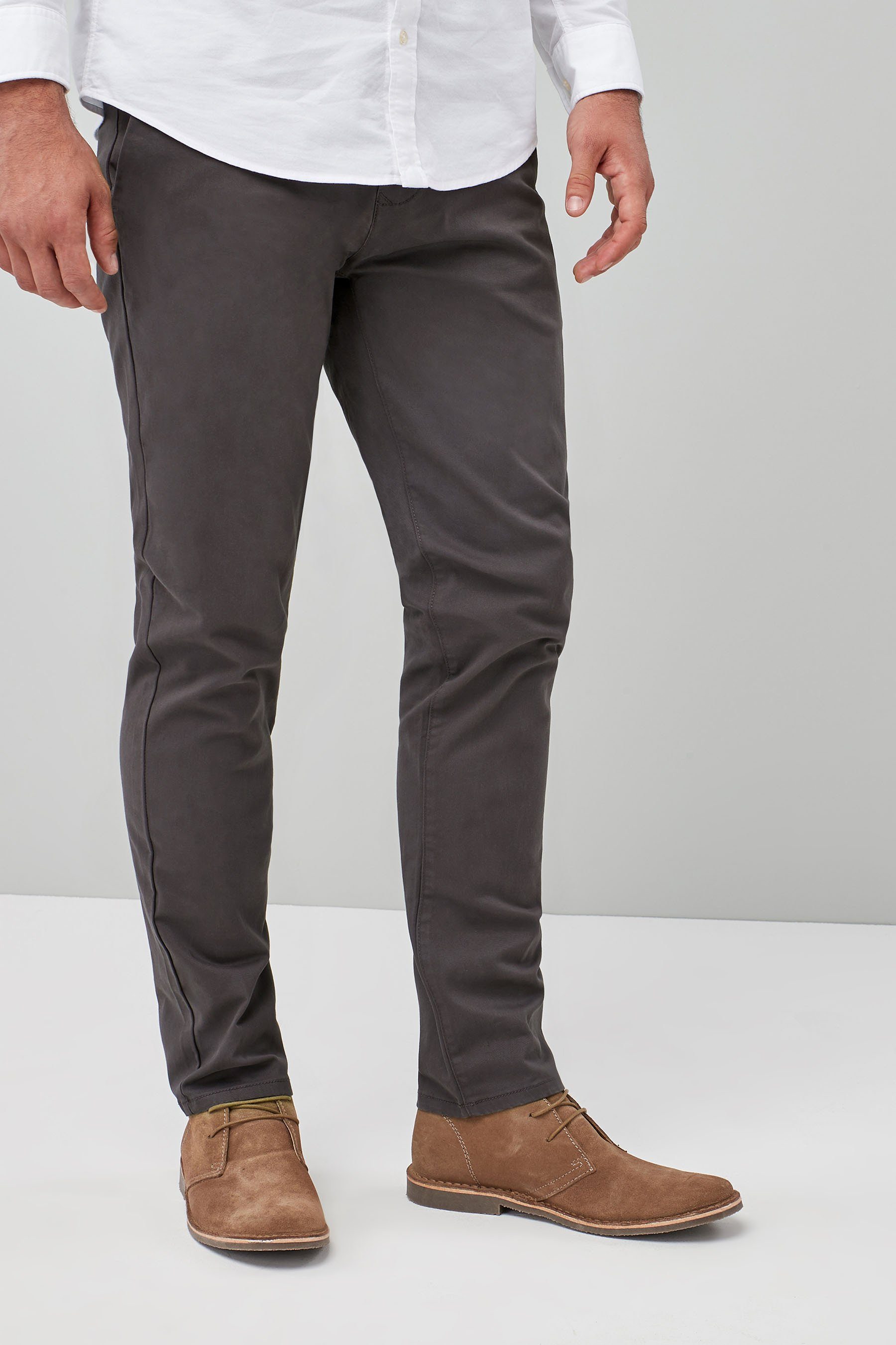 Next Chinohose Straight Fit Chinohose mit Stretch (1-tlg)