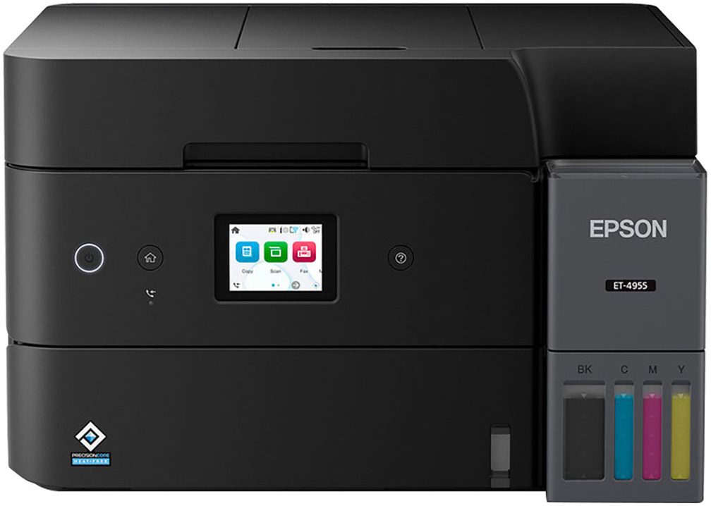 Epson EcoTank ET-4955 Multifunktionsdrucker, (LAN (Ethernet), WLAN (Wi-Fi), Wi-Fi Direct)