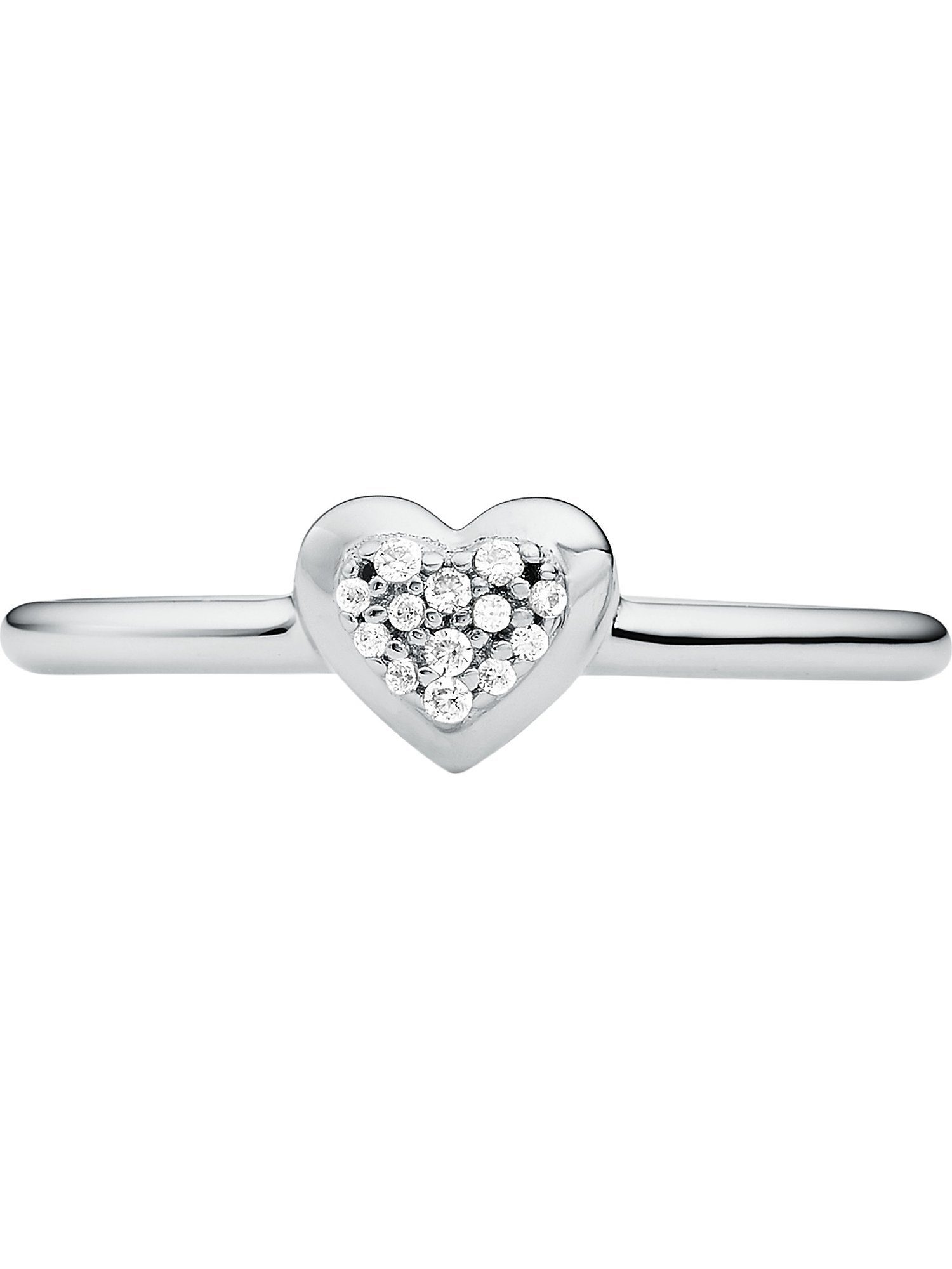 Fingerring Michael Kors Damen-Damenring 925er Silber Zirkonia