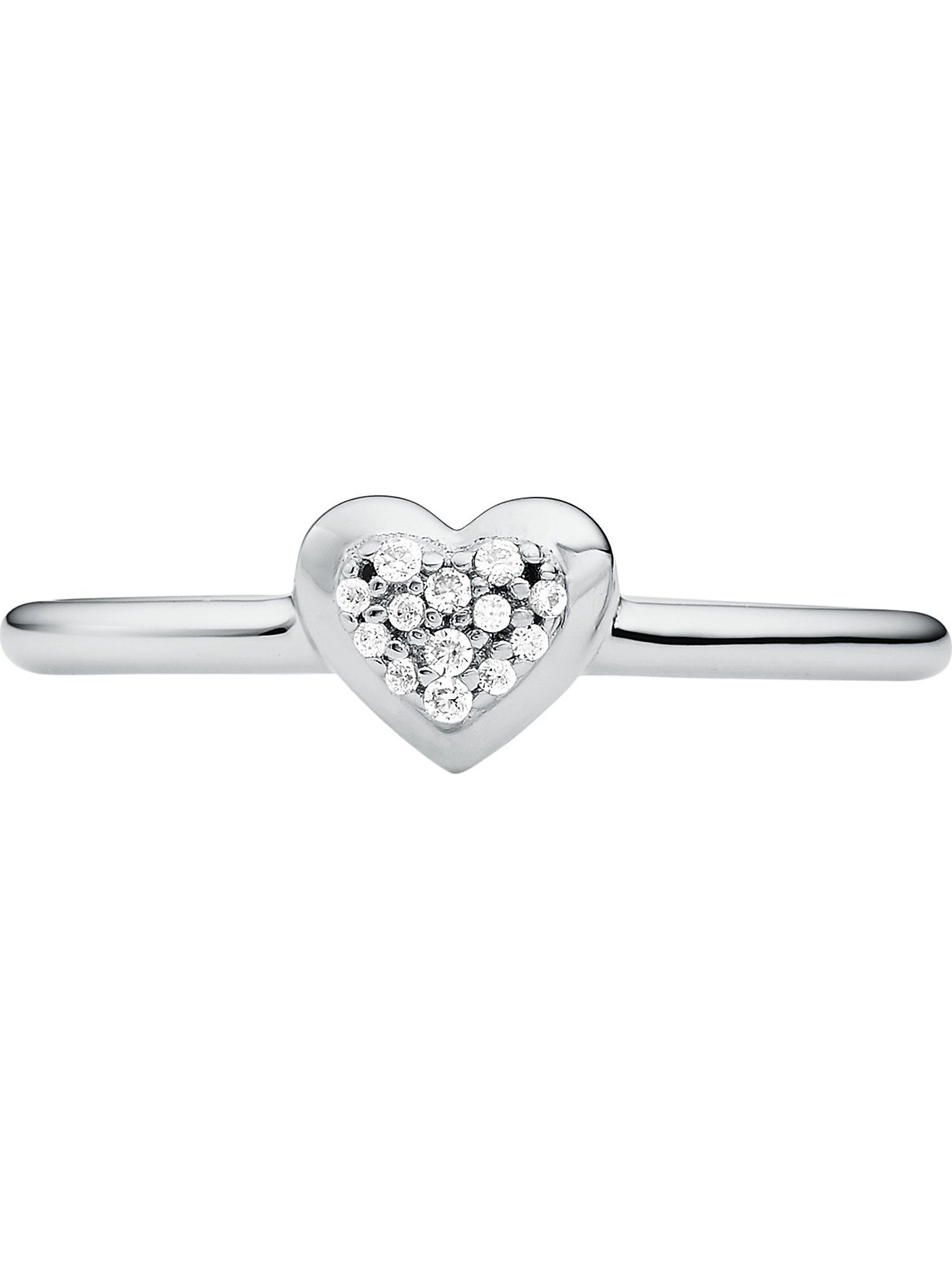 MICHAEL KORS Fingerring Michael Kors Damen-Damenring 925er Silber Zirkonia, Zirkonia