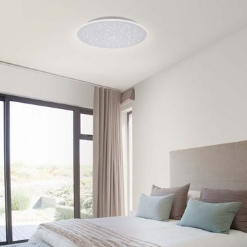 Paul Neuhaus Smarte LED-Leuchte LED Panel Deckenleuchte rund, Smart Home, CCT-Farbtemperaturregelung, Dimmfunktion, Memoryfunktion, mit Leuchtmittel, CCT-Lichtfarbwechsel, dimmbar Fernbedienung APP