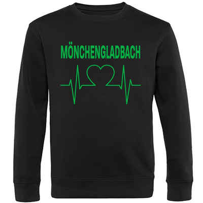 multifanshop Sweatshirt Mönchengladbach - Herzschlag - Pullover