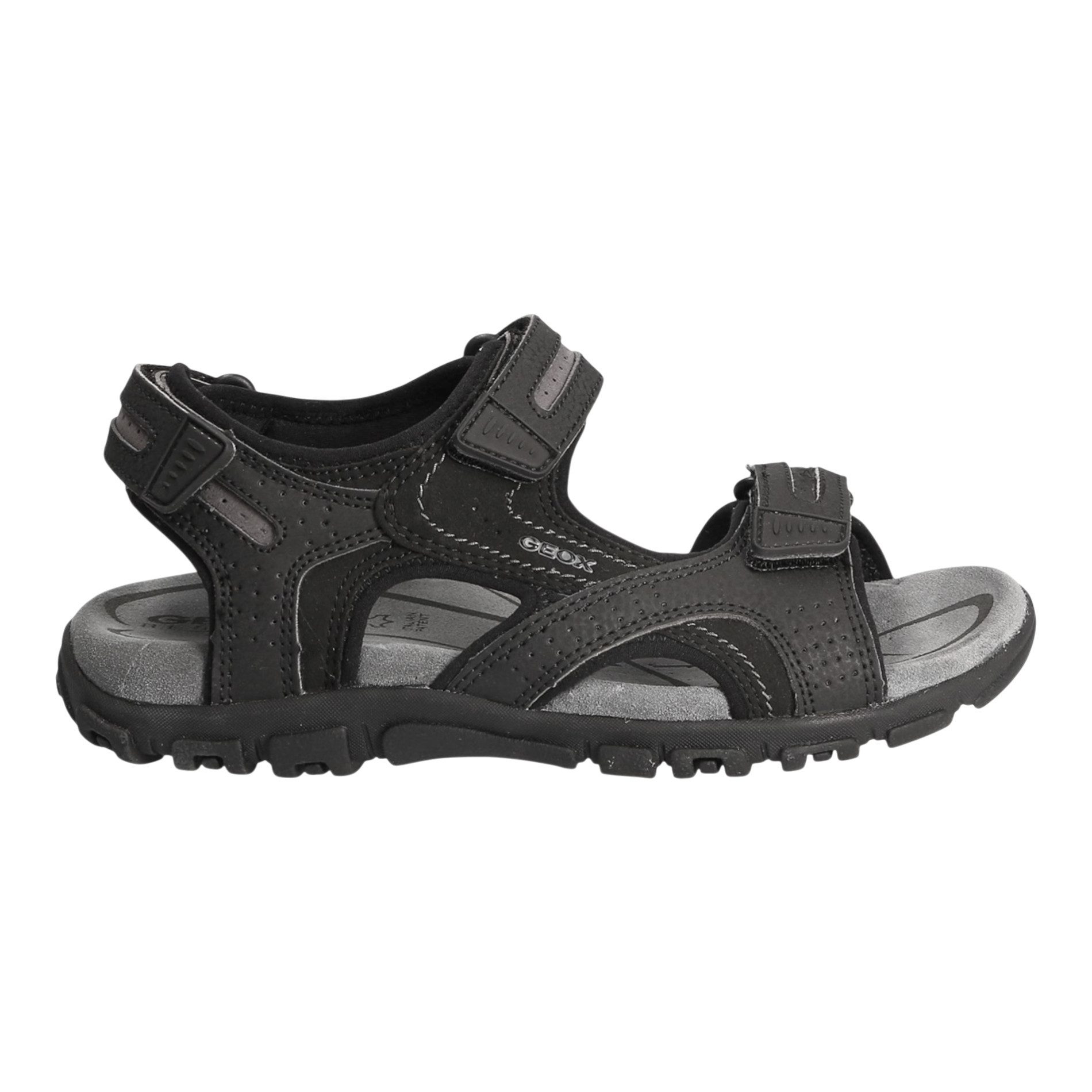 Geox Strada 050AU schwarz Herren Sandale – Bild 2 von 4