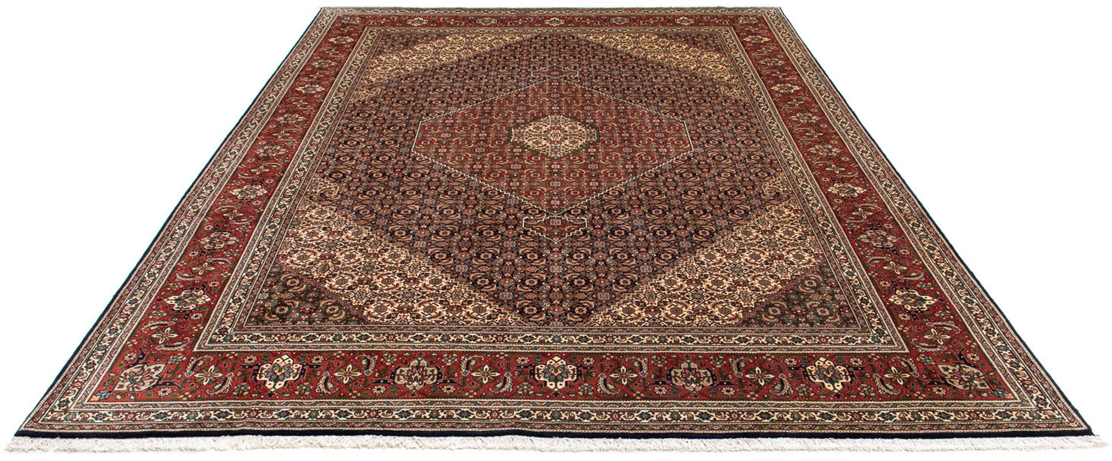 Orientteppich Perser - Täbriz - 343 x 246 cm - mehrfarbig, morgenland, rechteckig, Höhe: 10 mm, Wohnzimmer, Handgeknüpft, Einzelstück mit Zertifikat