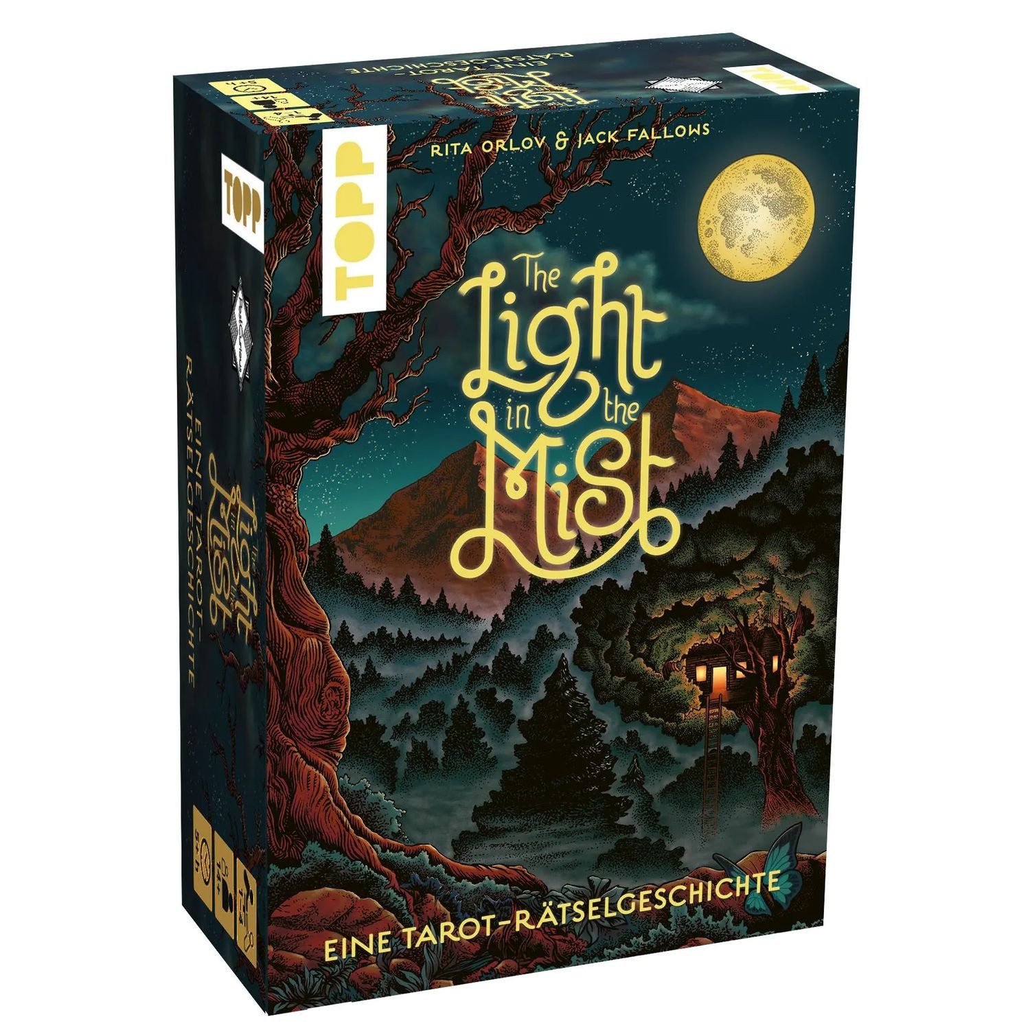frechverlag Puzzle The Light in the Mist - Eine Tarot-Rätselgeschichte, Puzzleteile