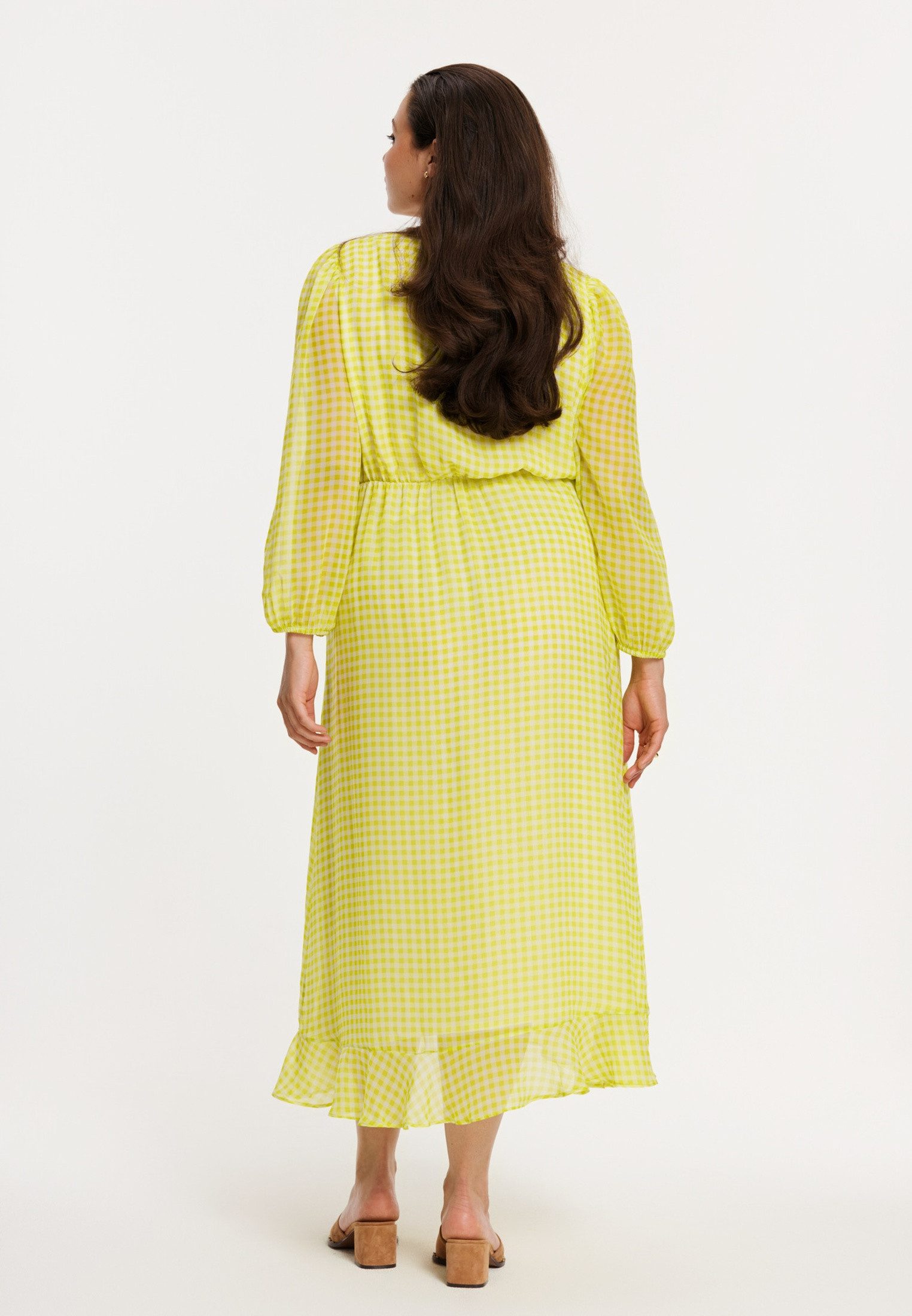 YOEK A-Linien-Kleid Damen Kleid mit Druck Bio-Baumwolle