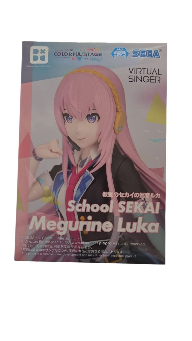 Sega Merchandise-Figur Hatsune Miku: Colorful Stage! Megurine Luka School Sekai Ver. 15 cm