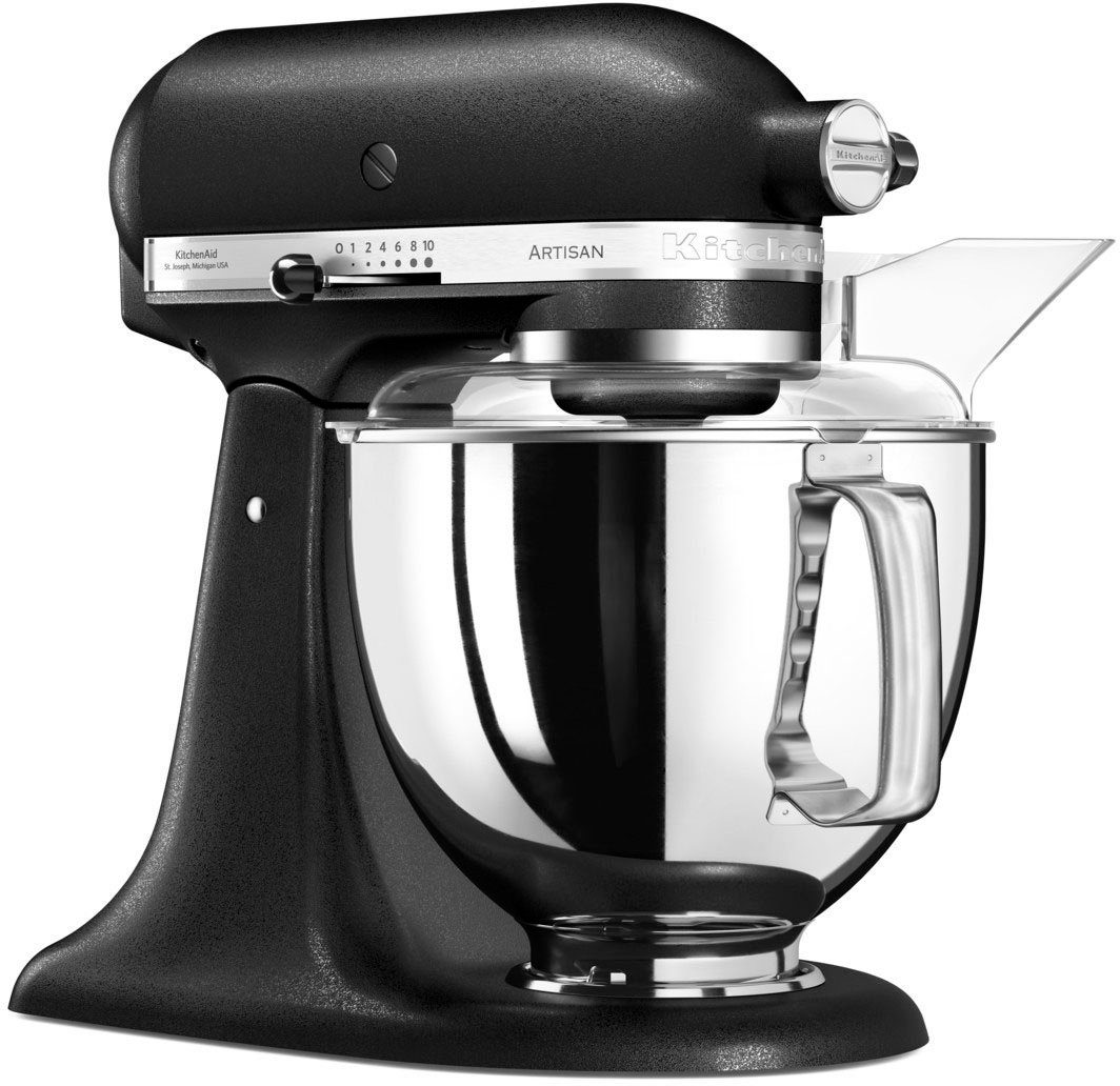 KitchenAid Küchenmaschine Küchenmaschine 5KSM175PSEBK GUSSEISEN SCHWARZ, 400 W, 4,8 l Schüssel – Bild 2 von 5