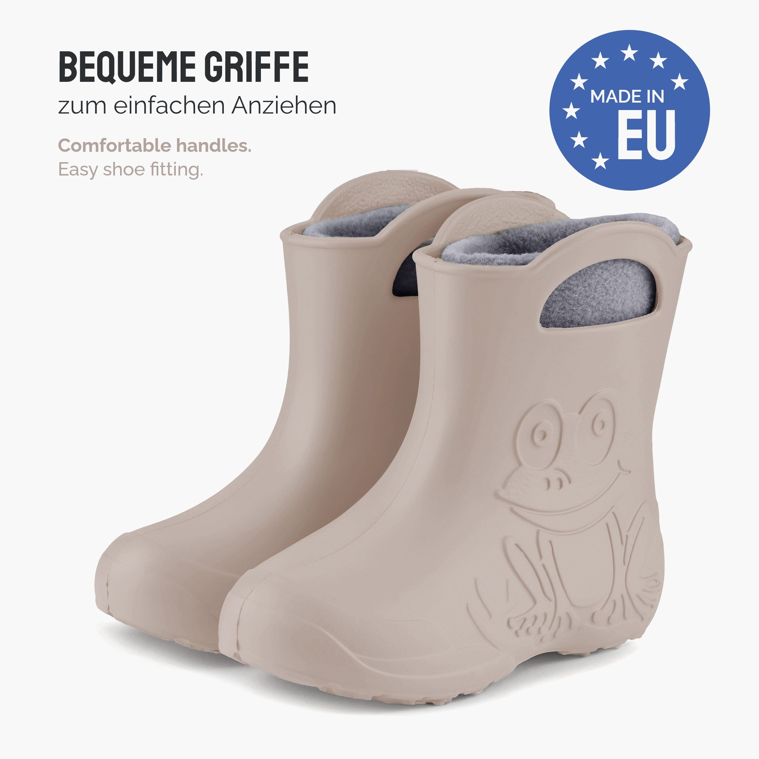 Ladeheid Kinder EVA federleichte Regenschuhe LA-CA-03 Gummistiefel – Bild 5 von 5