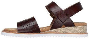 Skechers DESERT KISS-SUNNY FLAIR Vegan Sandale, Sommerschuh, Sandalette, Riemchensandale, mit Memory Foam