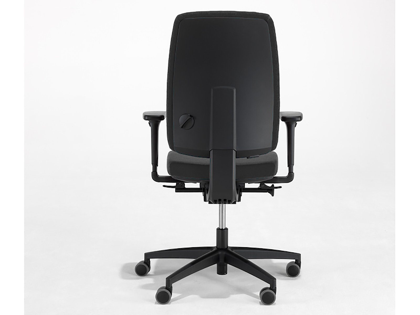 Mauser Armlehnenstuhl Sitzkultur Ergonomisch-er Schreibtischstuhl, Schwarz Bürostuhl moderner hochwertiger