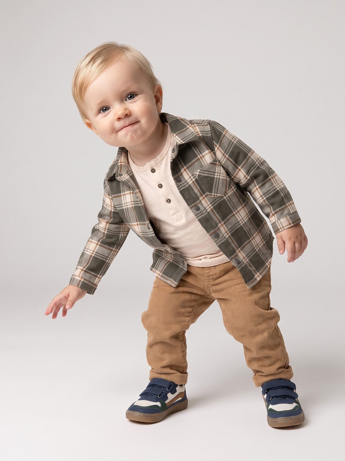 vertbaudet Cordhose Baby Cordhose mit Dehnbund Dehnbund – Bild 5 von 5