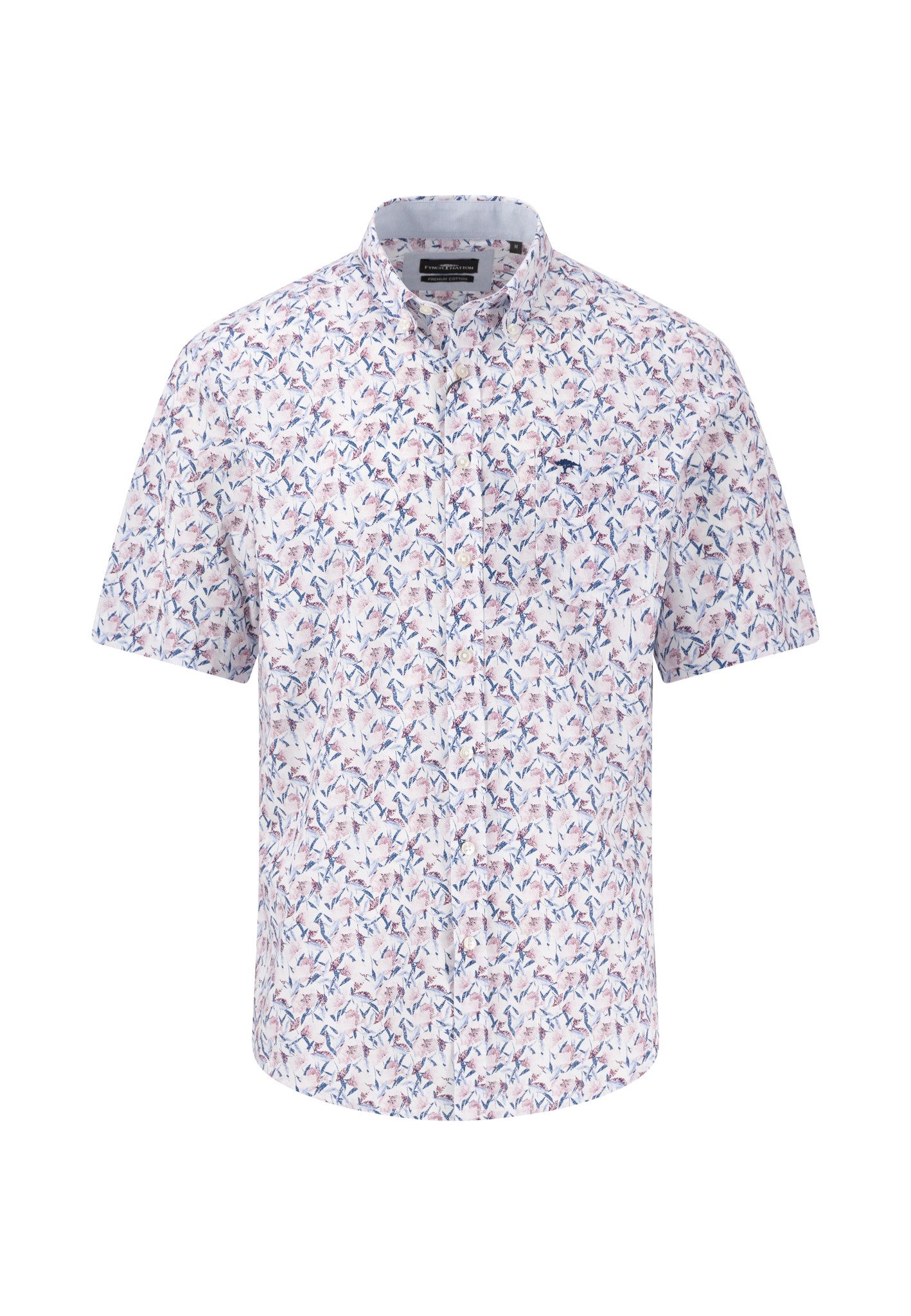 FYNCH-HATTON T-Shirt Kurzarm Hemd mit Print günstig online kaufen