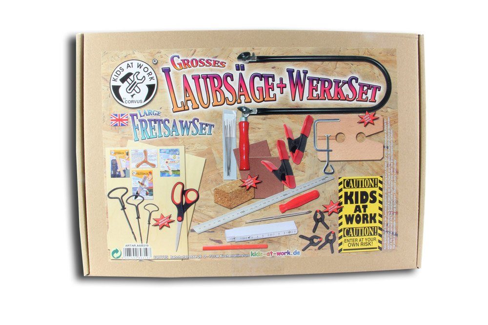 Corvus Kinder-Säge Laubsäge- und Werkset günstig online kaufen