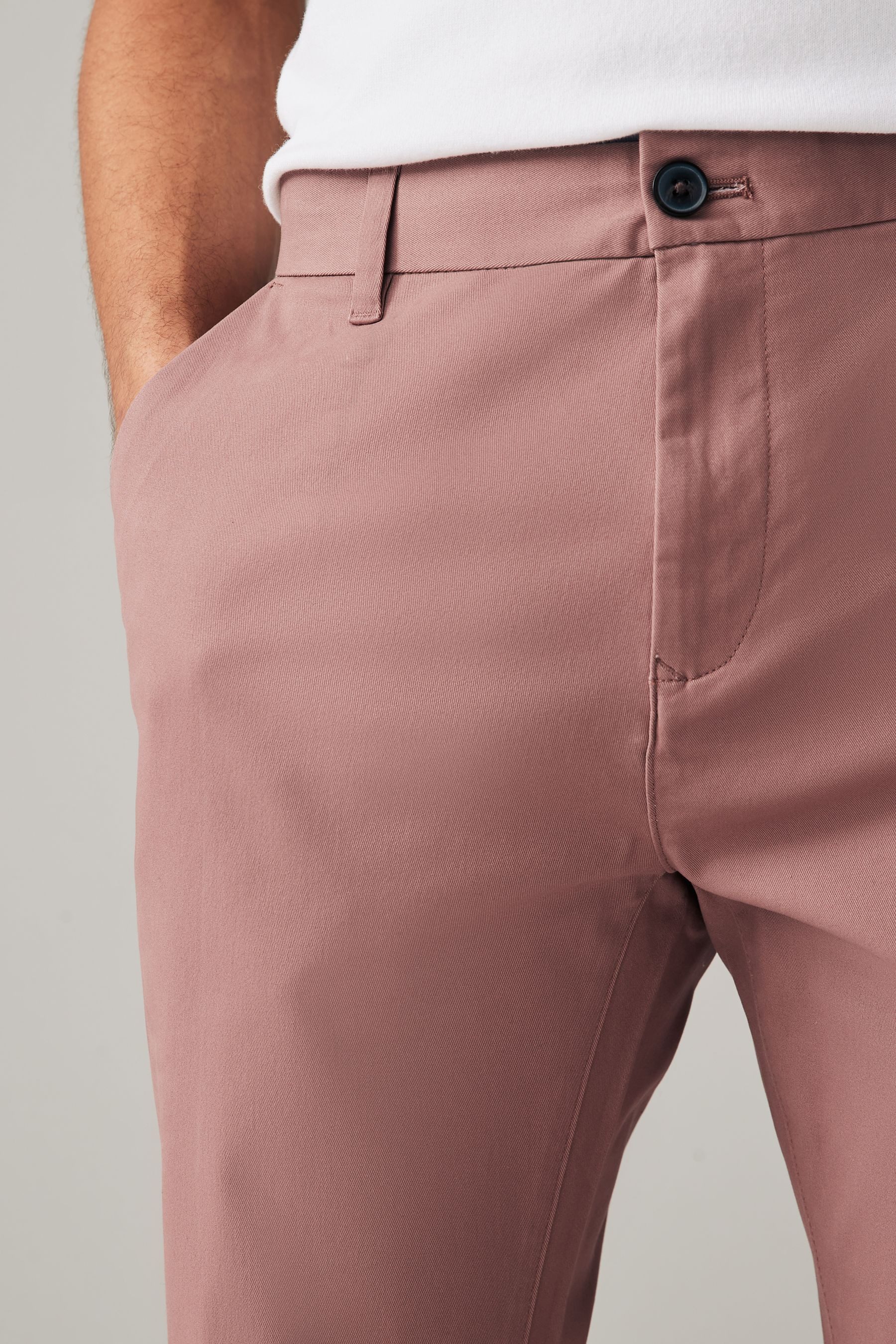 Next Chinohose Skinny-Fit-Chinohose mit Stretch (1-tlg)