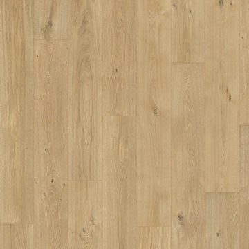 EGGER Korklaminat »Comfort EHC001 Jacksonville Eiche natur«, Korkboden in Holzoptik, Bodenbelag: warm & leise, 8mm, 1,995m² - nachhaltiger Fußboden - braun